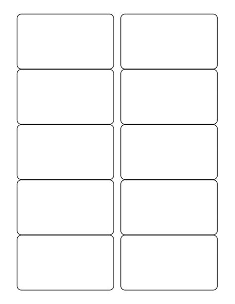 Avery 2x3 Template